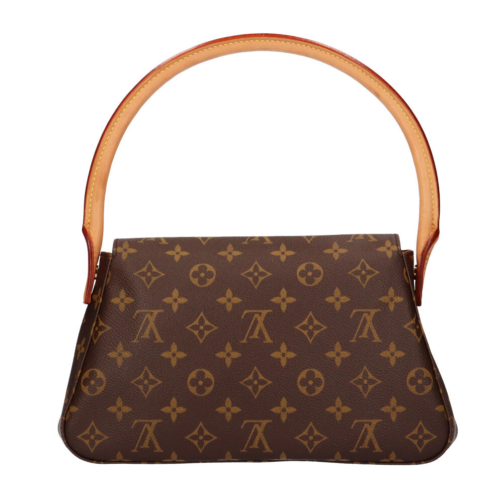 限界値下げ祭】 ルイヴィトン LOUIS VUITTON ミニルーピング モノグラム ハンドバッグ ブラウン レディース 中古 【公式オン –  【公式】リサイクルキング オンラインショップ