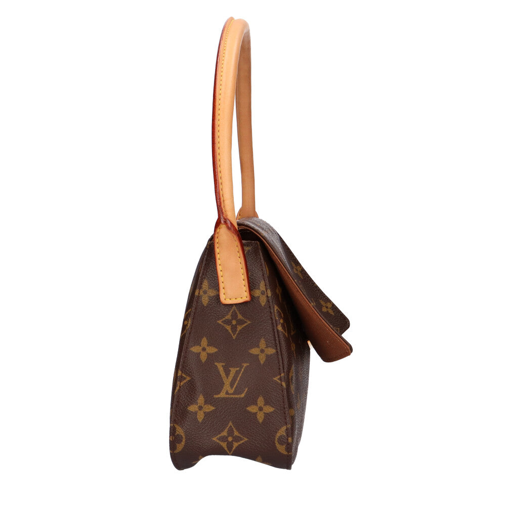 限界値下げ祭】 ルイヴィトン LOUIS VUITTON ミニルーピング モノグラム ハンドバッグ ブラウン レディース 中古 【公式オン –  【公式】リサイクルキング オンラインショップ