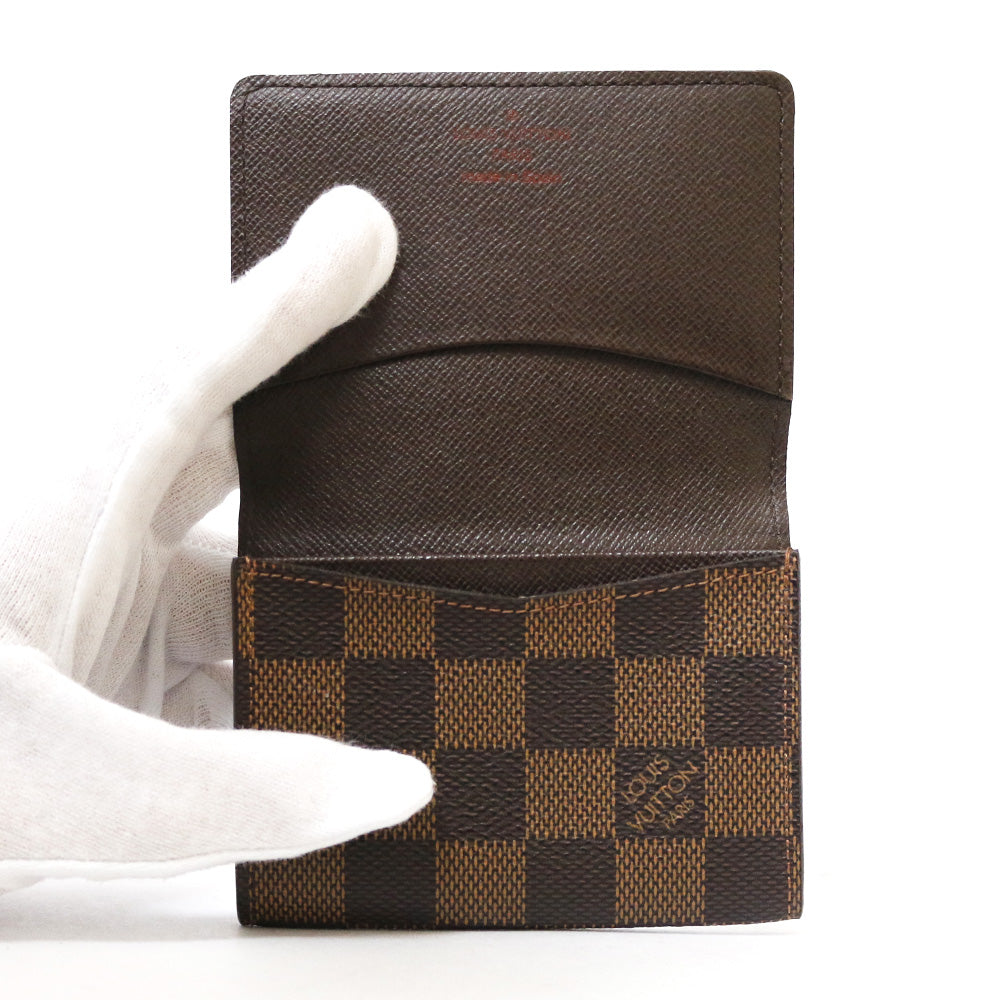 Louis Vuitton LOUIS VUITTON Envelope Carte de Visite Damier Card