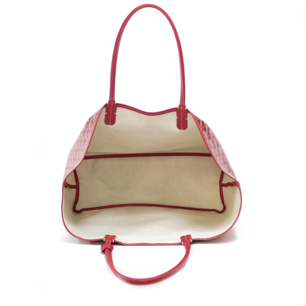 中古】 ゴヤール GOYARD トートバッグ サンルイ サンルイPM レザー 赤