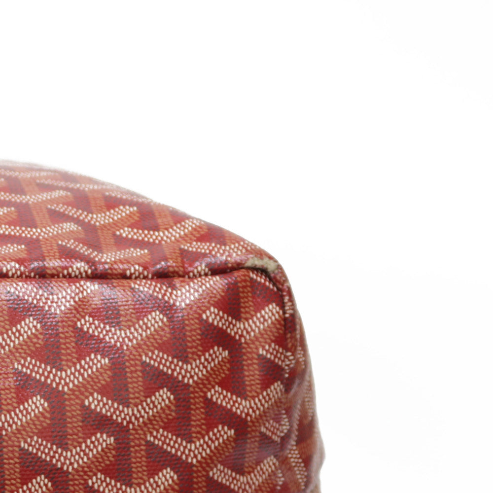 中古】 ゴヤール GOYARD トートバッグ サンルイ サンルイPM レザー 赤