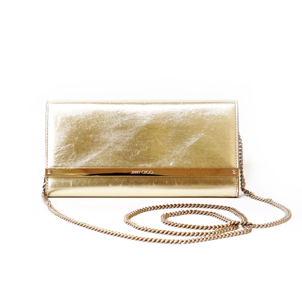 限界値下げ祭】 ジミーチュウ JIMMY CHOO ウォレットチェーン