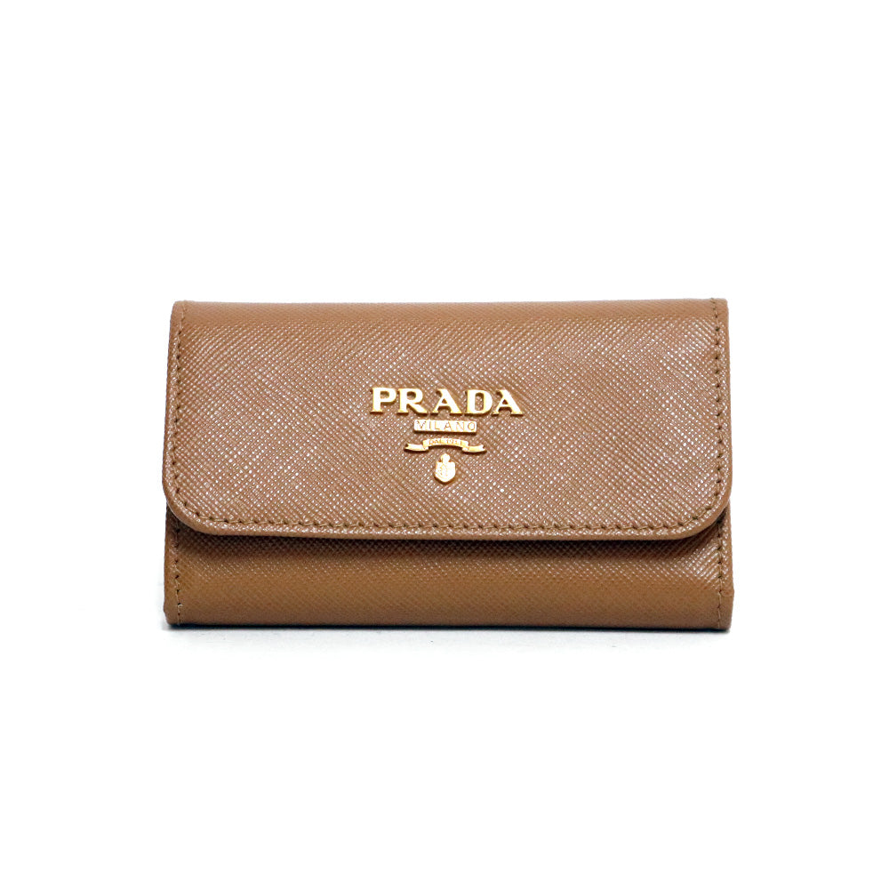 Limited Price Reduction Festival 1 OF PRADA Saffiano Key Case Unisex