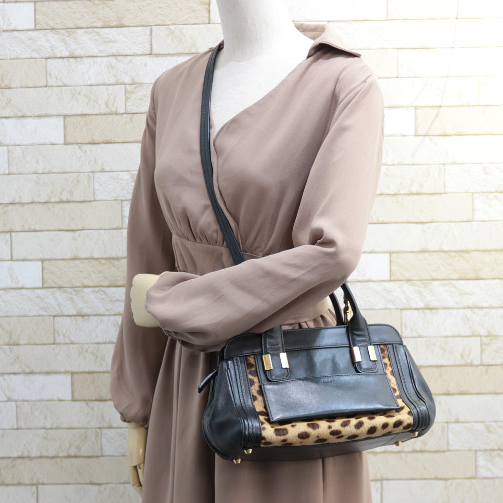 クロエ アリス ハンドバッグ 2way バイカラー クロエ Chloe
