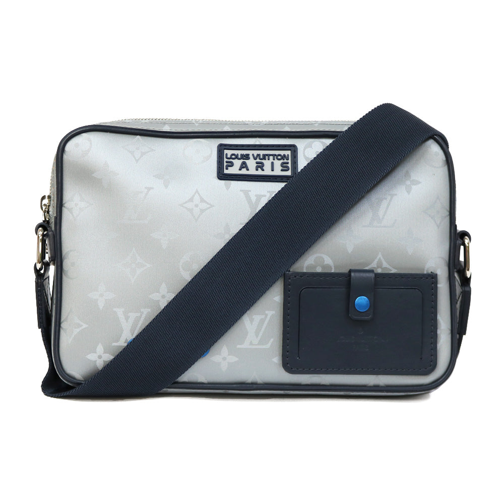 LouisVuittonサテライト アルファ メッセンジャー ショルダーバック 中古】 ルイ・ヴィトン LOUIS VUITTON ショルダーバッグ モノグラム