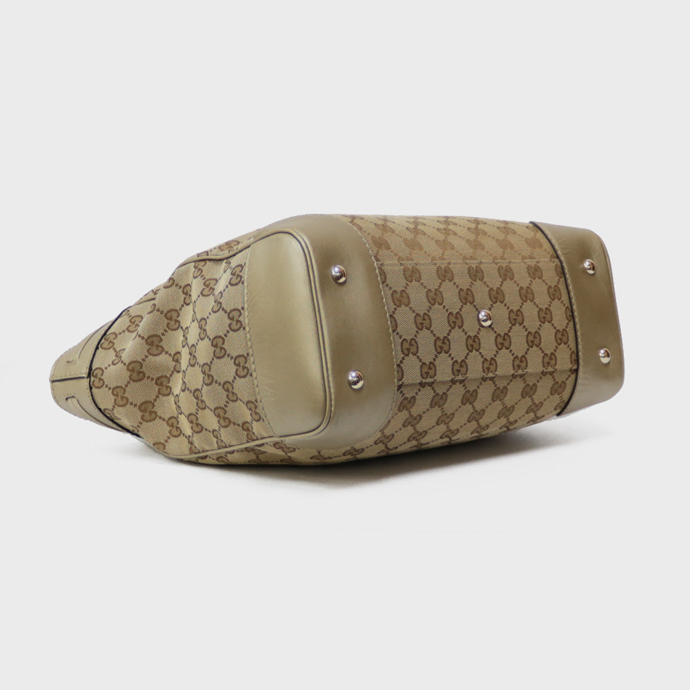 中古】 グッチ GUCCI トートバッグ ショルダーバッグ GG柄 GG