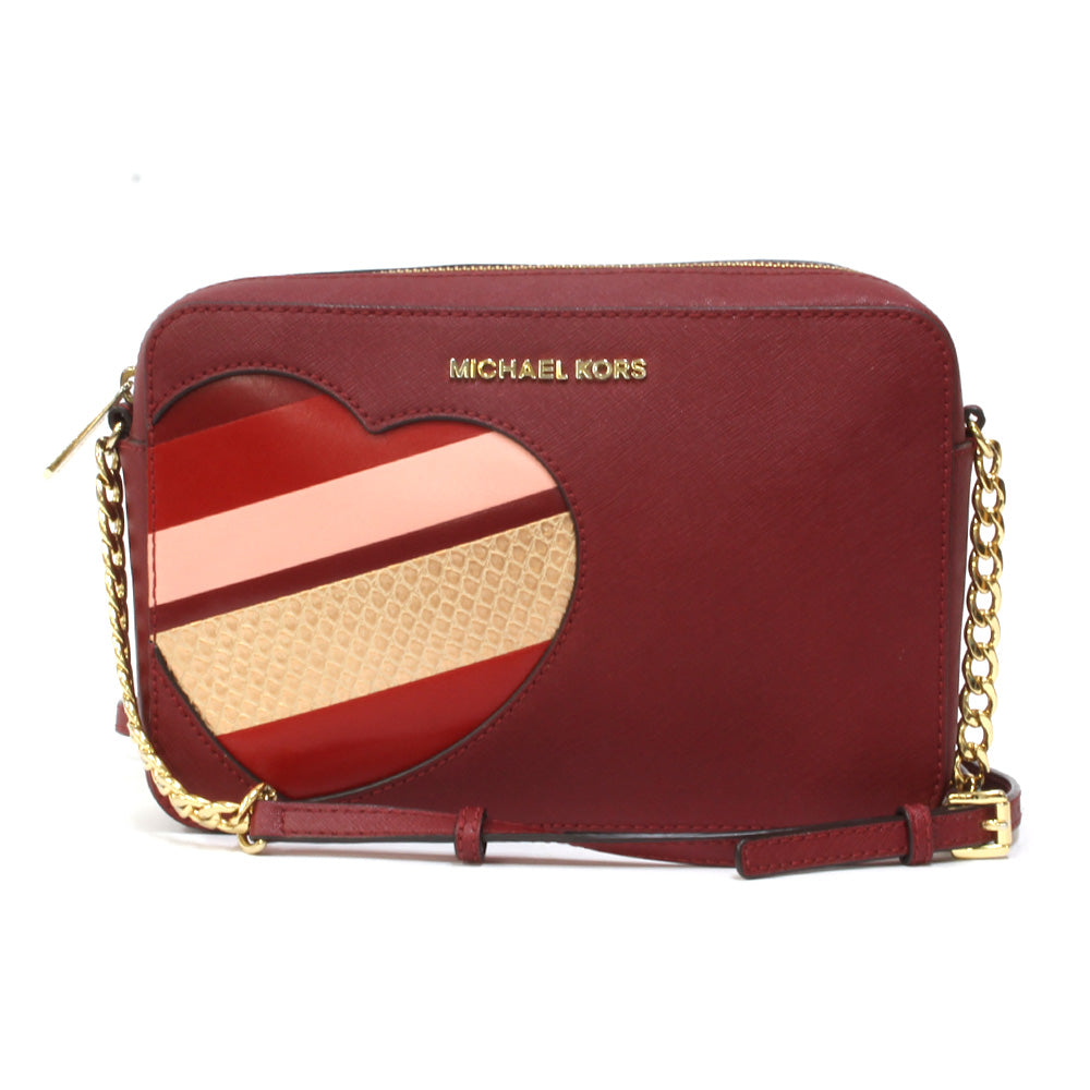 中古】 マイケルコース Michael Kors ショルダーバッグ レッド