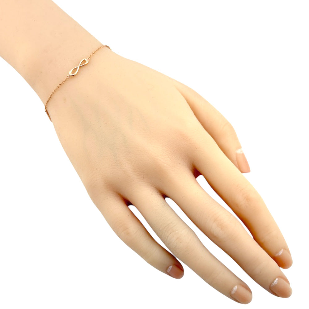 TIFFANY&Co. ティファニー インフィニティ ブレスレット 18金 K18