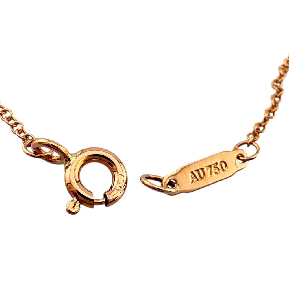 TIFFANY&Co. ティファニー インフィニティ ブレスレット 18金 K18