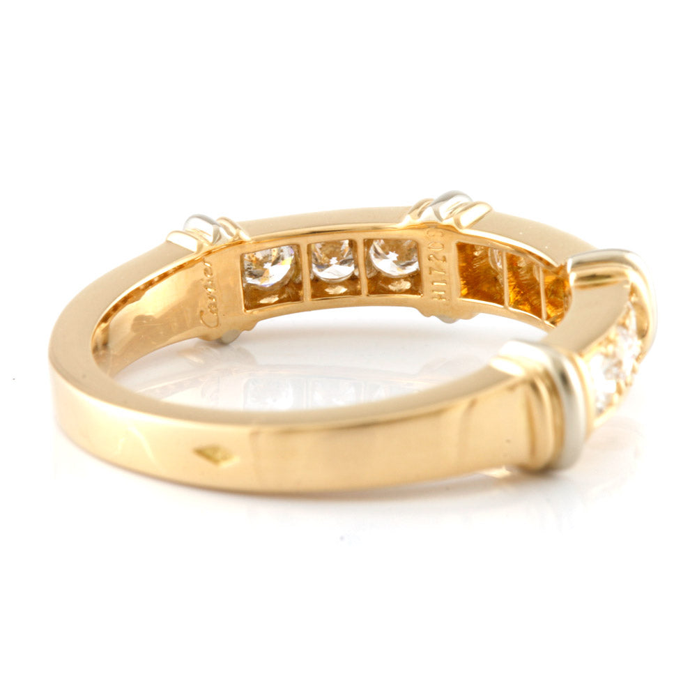 カルティエ CARTIER コンテッサ ハーフダイヤモンド リング・指輪 8.5