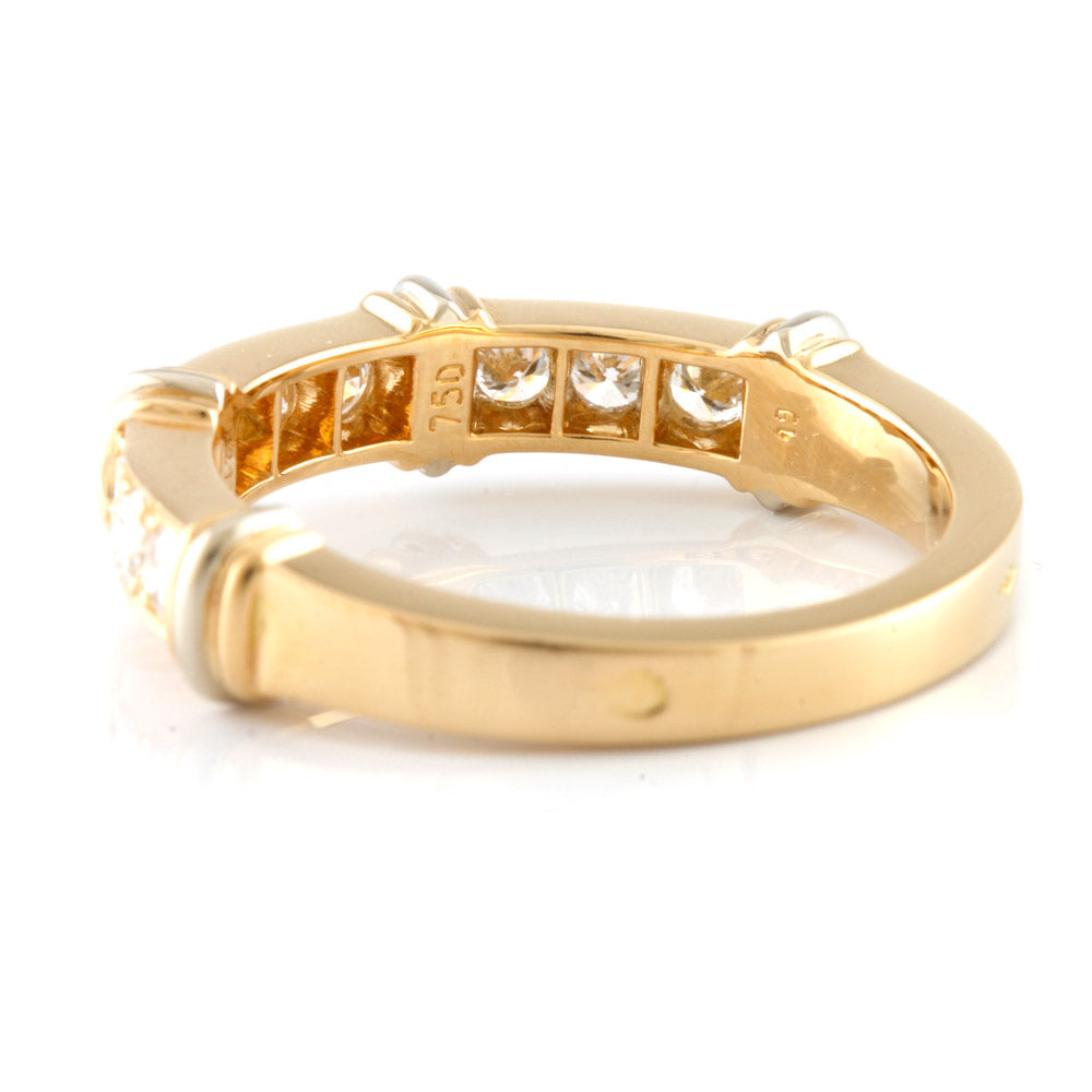 カルティエ CARTIER コンテッサ ハーフダイヤモンド リング・指輪 8.5
