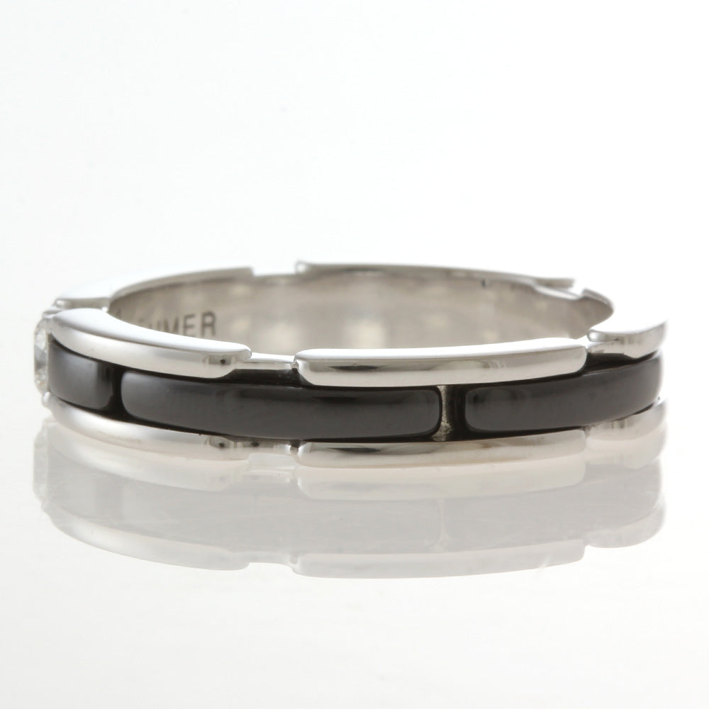 シャネル CHANEL ウルトラ コレクション セラミック リング・指輪 15.5