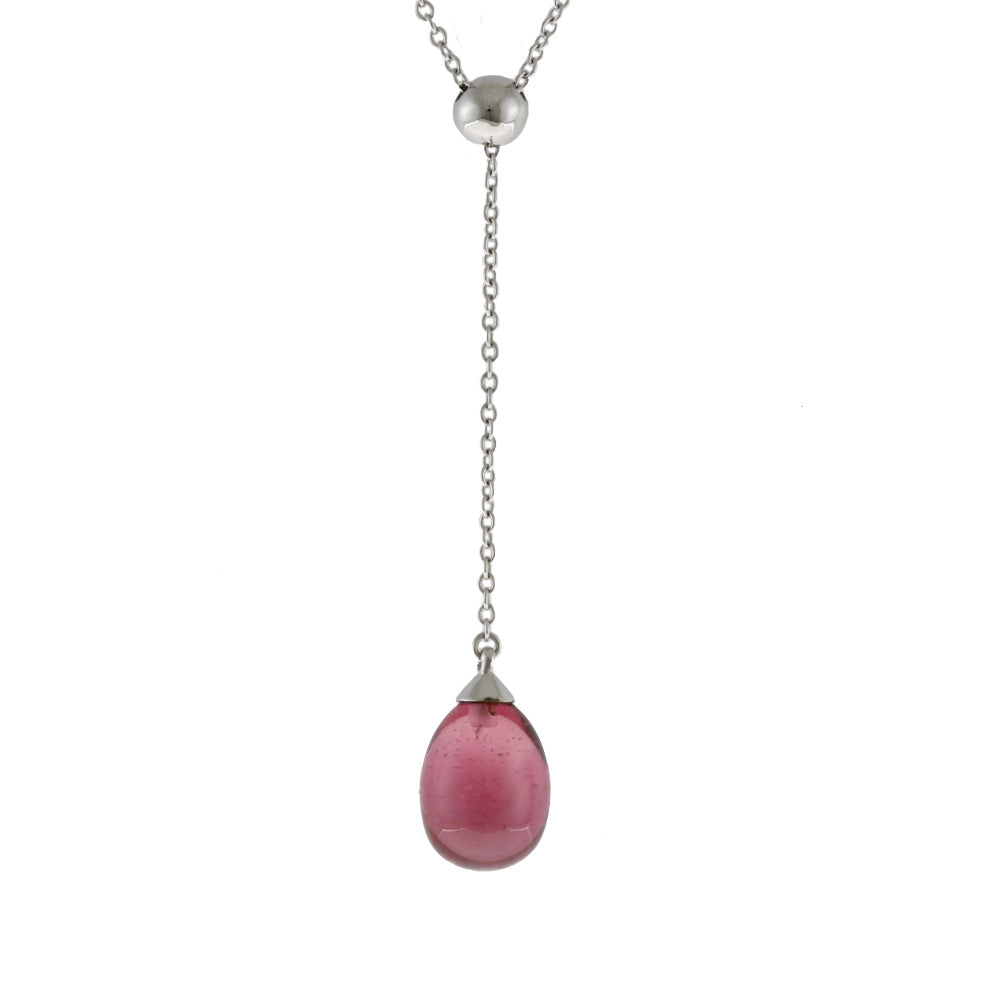 ティファニー TIFFANY&Co. レインボードロップ ネックレス 18金 K18