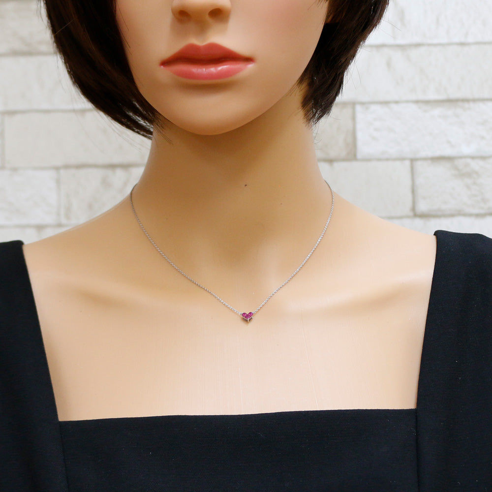 スタージュエリー STAR JEWELRY ネックレス 18金 K18ホワイトゴールド 