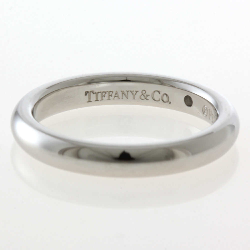 【新品仕上げ】 ティファニー PT950 バンドリング 6.5号 ティファニー TIFFANY&Co. バンド リング・指輪 6.5号 Pt950