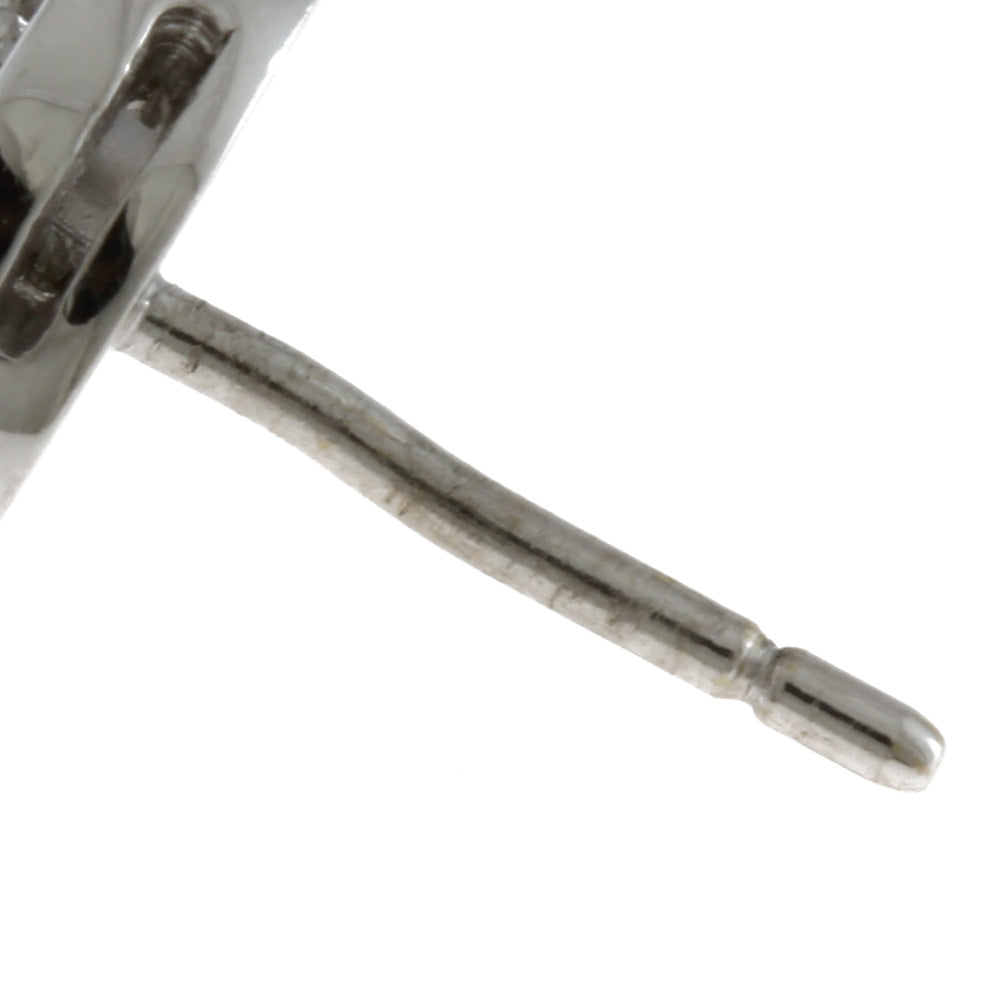 ブルガリ BVLGARI Wブルガリ ピアス 18金 K18ホワイトゴールド