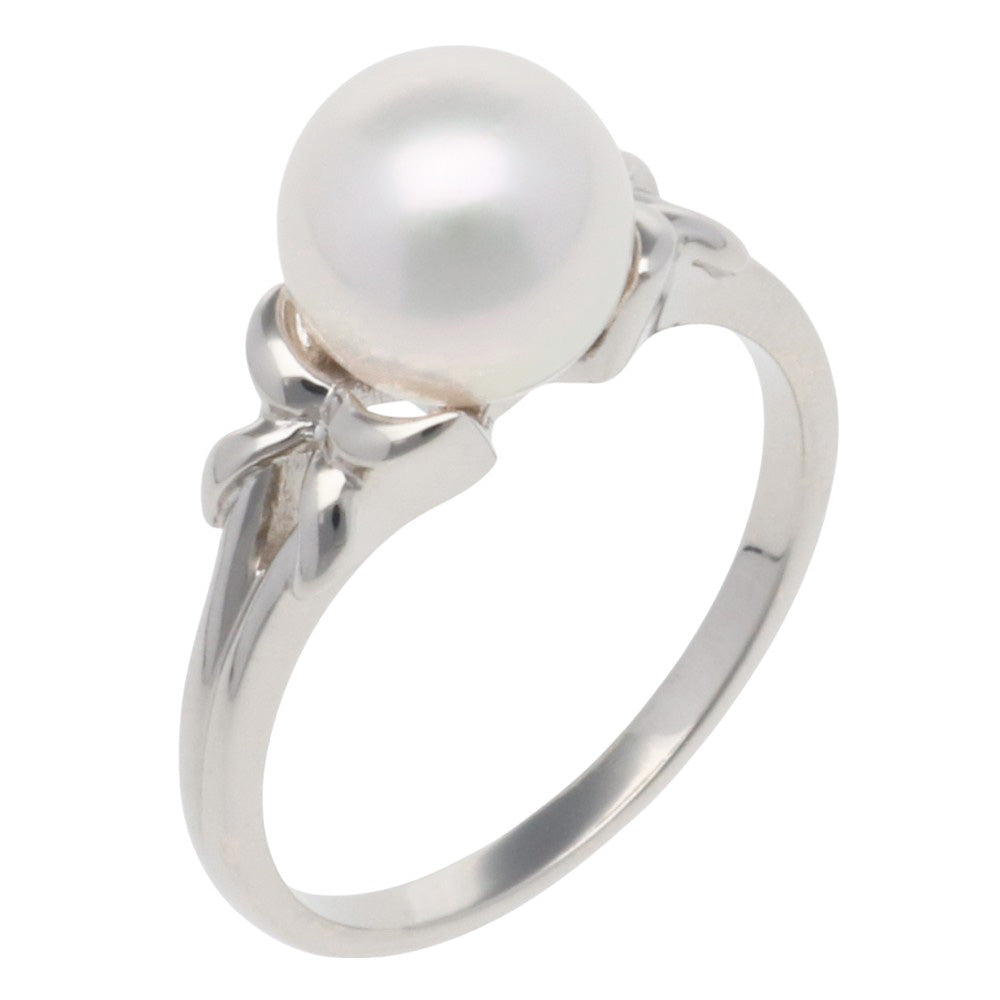 MIKIMOTO ミキモト リング 指輪 11号 Pt950プラチナ パール レディース