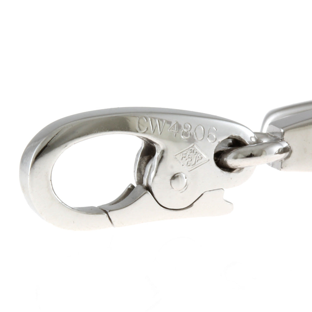 中古】 カルティエ CARTIER K18WG ペンダントトップ チャーム スター