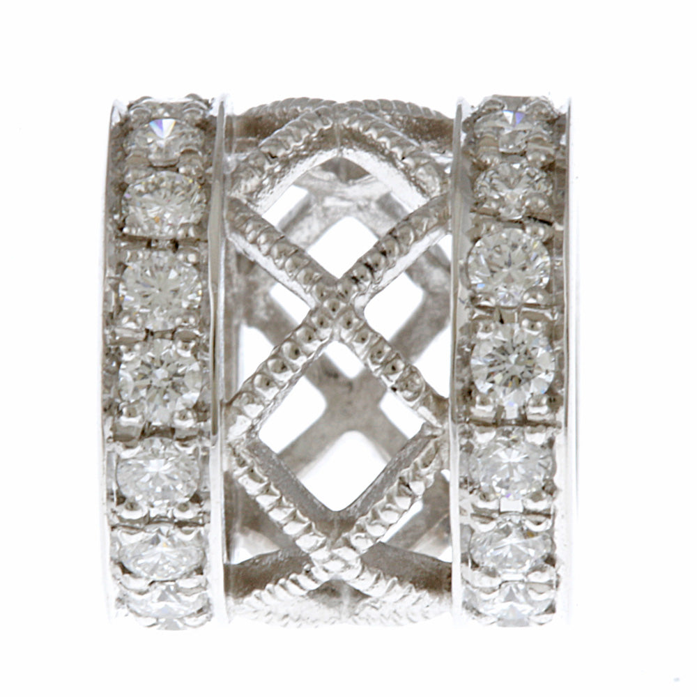 MIKIMOTO ミキモト ペンダントトップ 18金 K18ホワイトゴールド