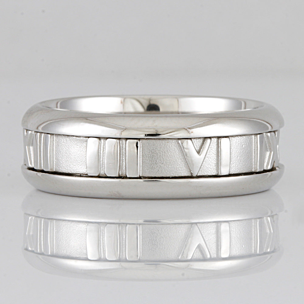 TIFFANY&Co. ティファニー アトラス リング 指輪 14号 18金 K18