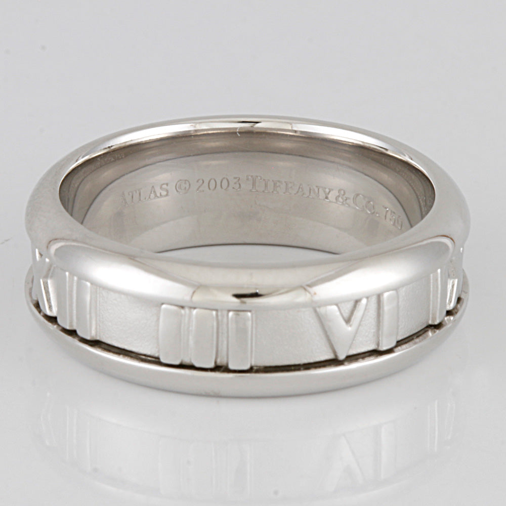 TIFFANY&Co. ティファニー アトラス リング 指輪 14号 18金 K18