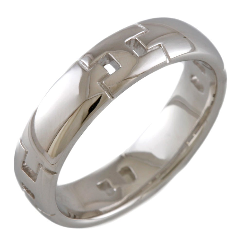 HERMES エルメス リング 指輪 17.5号 18金 K18ホワイトゴールド HERMES エルメス リング 指輪 17.5号 18金 K18ホワイトゴールド