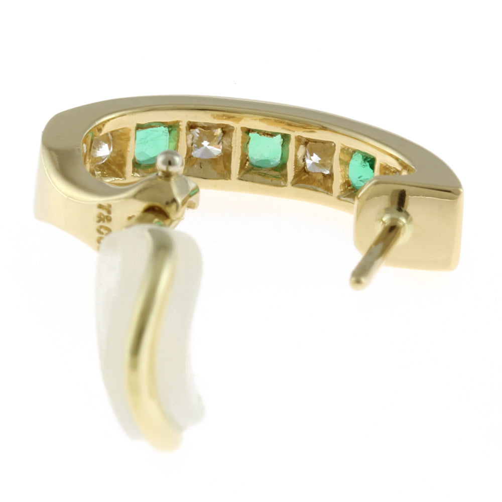 ティファニー TIFFANY&Co. ピアス 18金 K18ゴールド エメラルド
