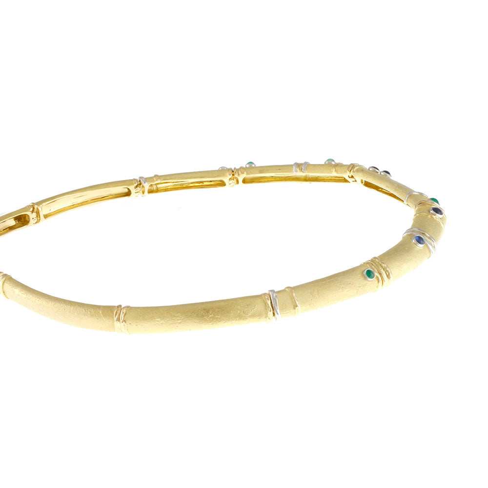 シチズン K18/Pt900 コンビ チョーカー ネックレス M2350