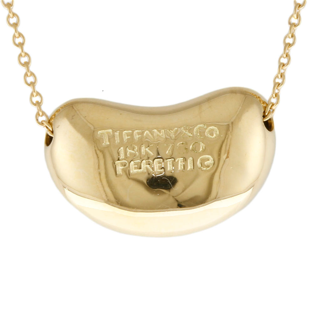 TIFFANY&Co. ティファニー ビーン ネックレス 18金 K18ゴールド