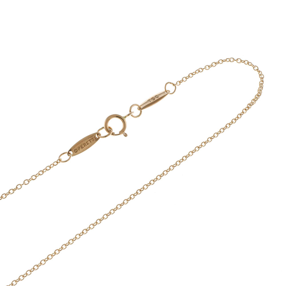 TIFFANY&Co. ティファニー ビーン ネックレス 18金 K18ピンクゴールド