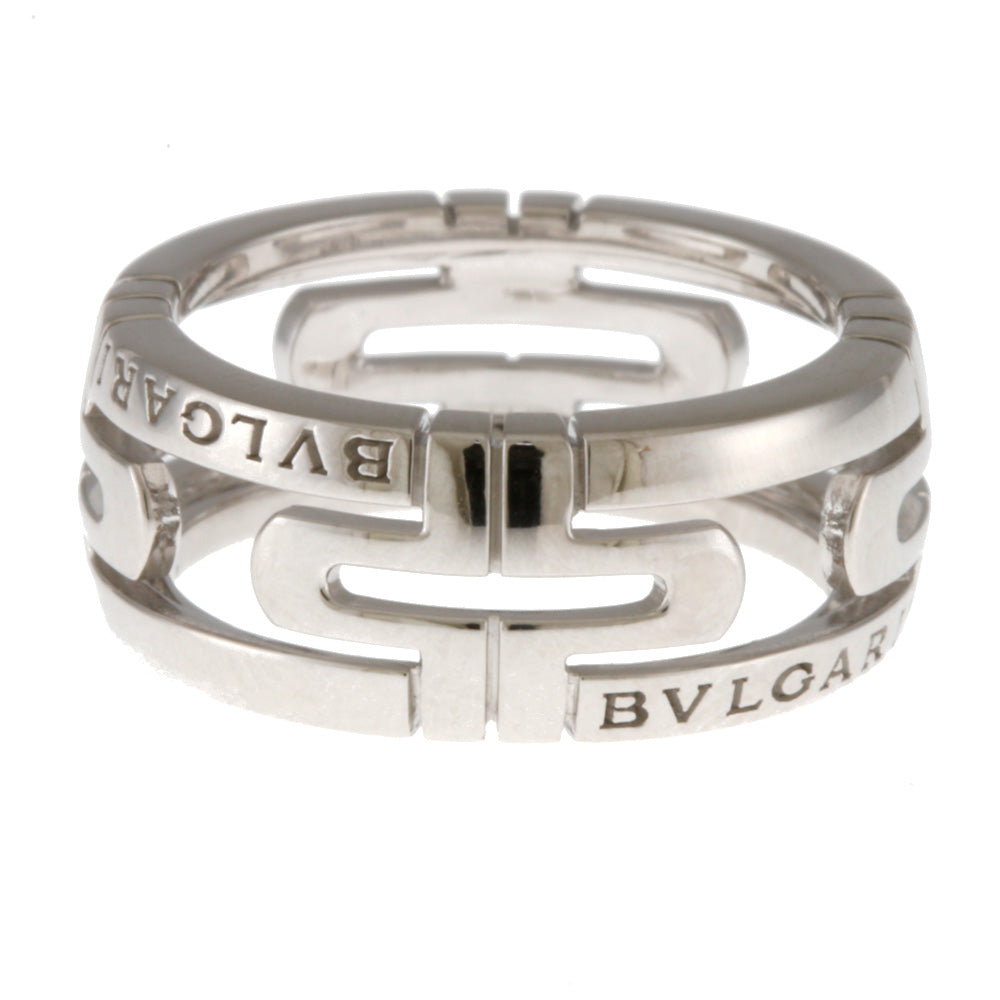 専用です ブルガリ バレンテシ リング K18ホワイトゴールドお値下げ BVLGARI ブルガリ パレンテシ リング 指輪 9.5号 18金 K18ホワイト
