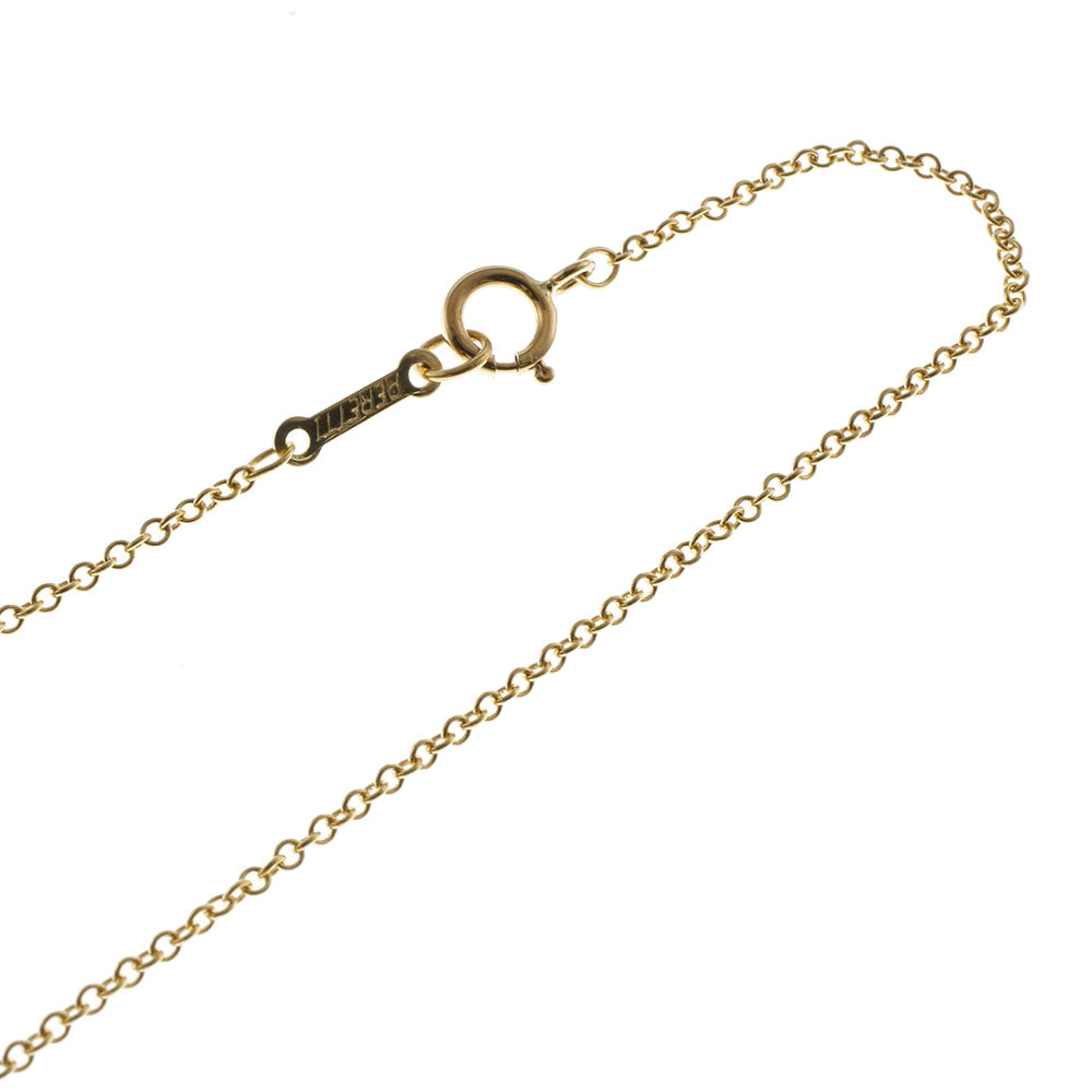 TIFFANY&Co. ティファニー ダブルオープンハート ネックレス 18金 K18