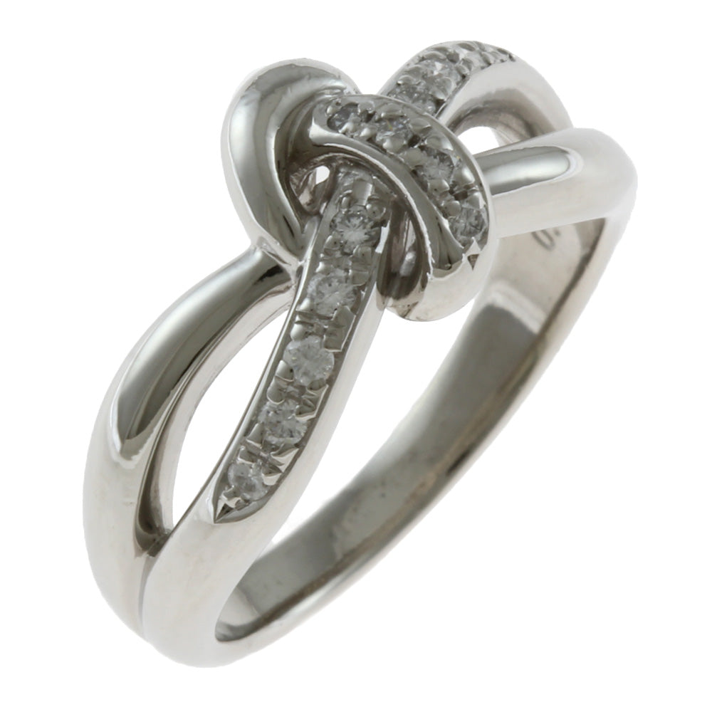 Tasaki TASAKI Ring Ring 10.5 Pt900 Platinum Diamond 0.13ct