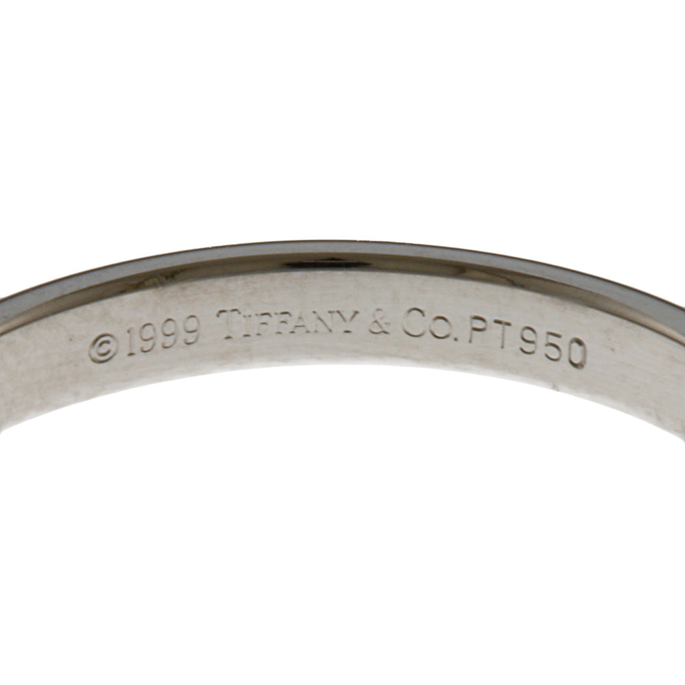 TIFFANY&Co. ティファニー クラシックバンド リング 指輪 20号 Pt950