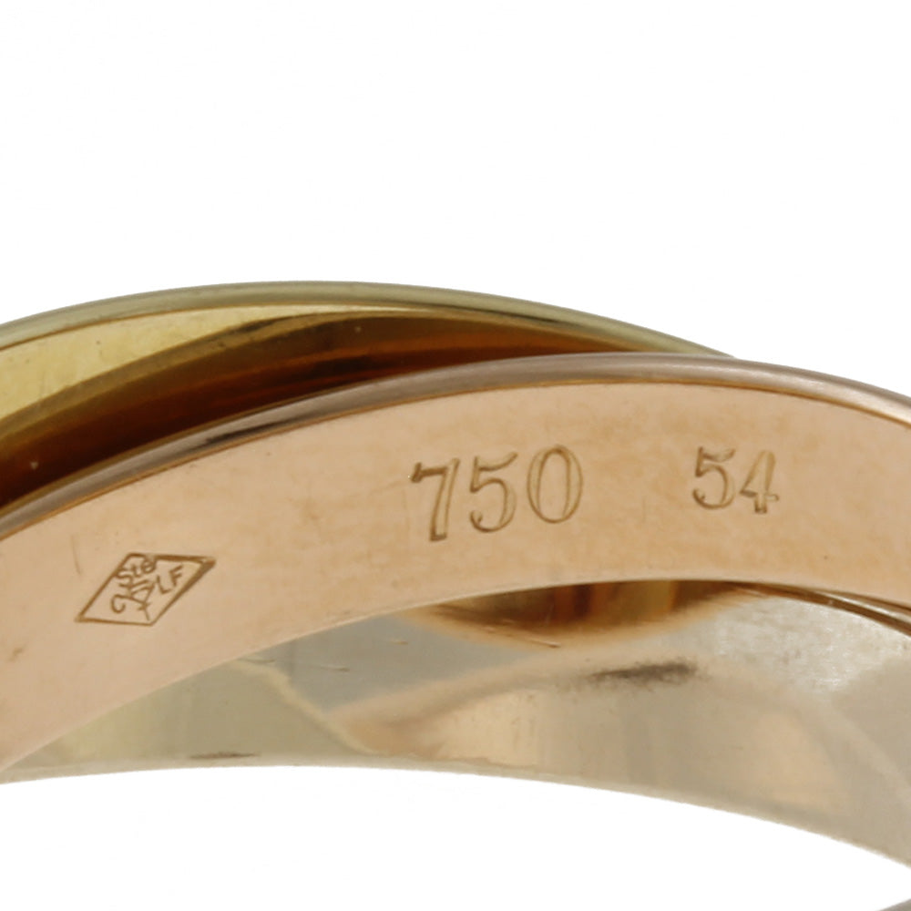 カルティエ CARTIER トリニティ #54 リング・指輪 13.5号 18金 K18