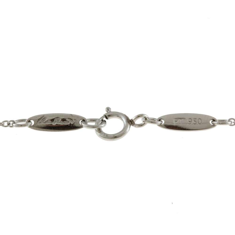 ティファニー TIFFANY&Co. ティアドロップ ネックレス Pt950プラチナ