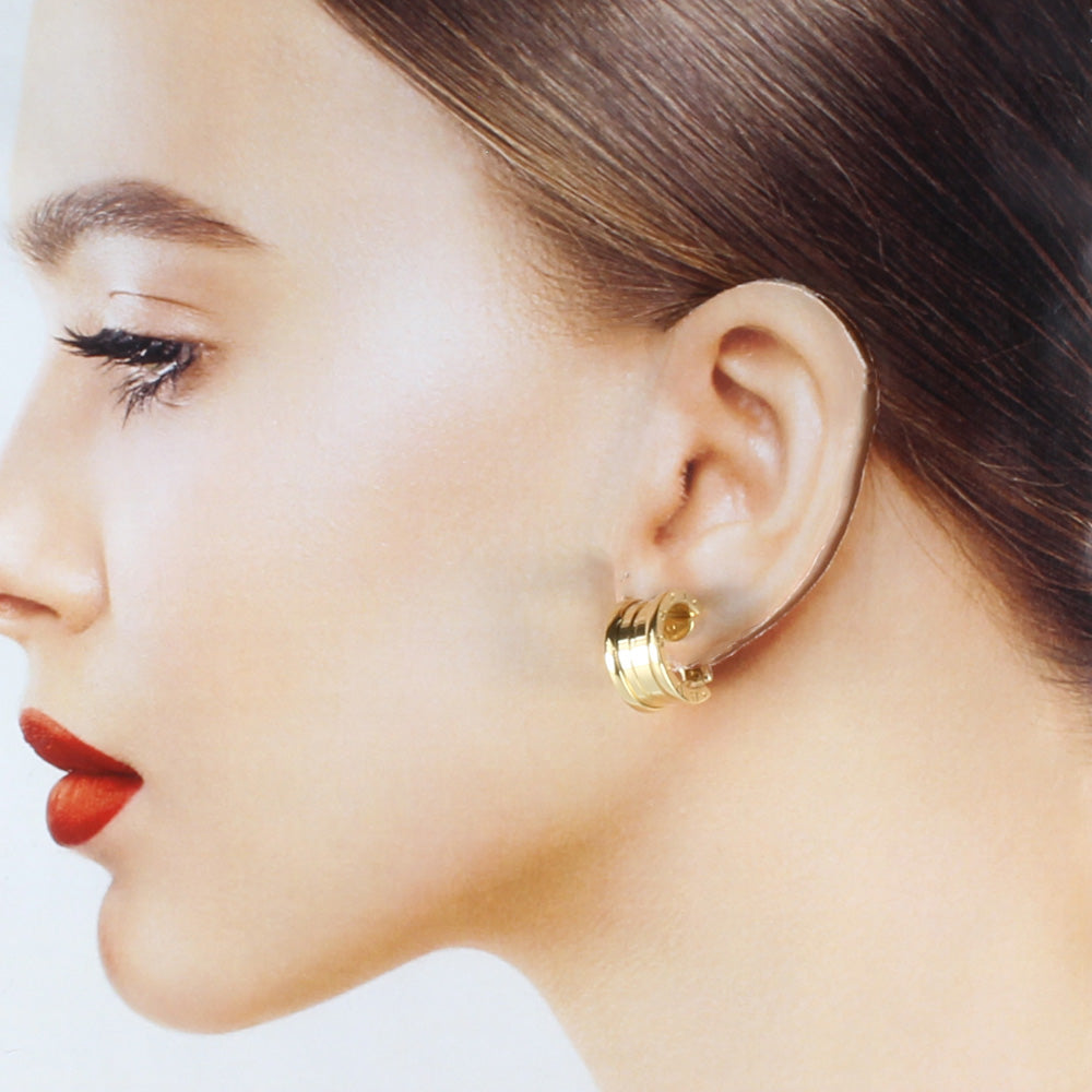 ブルガリ BVLGARI B-ZERO. ピアス 18金 K18イエローゴールド