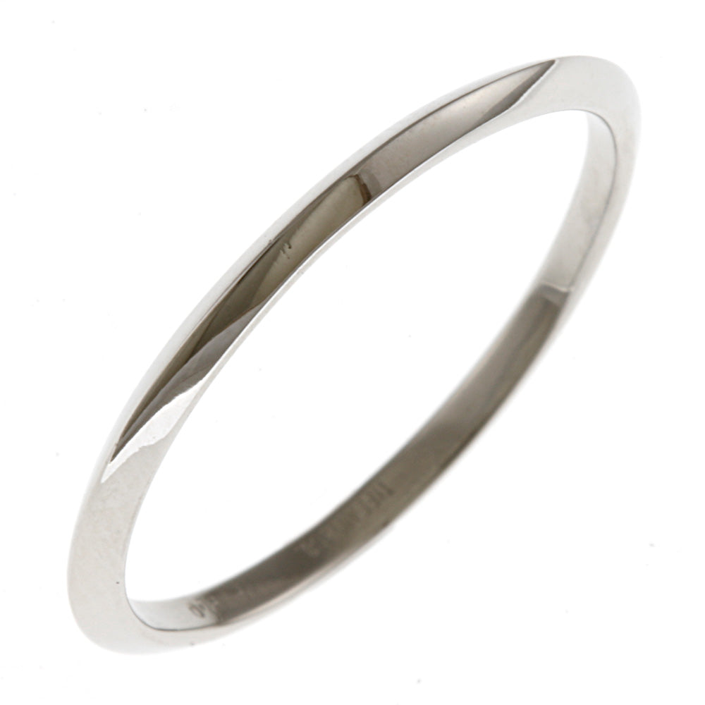 TIFFANY&Co. ティファニー バンドリング リング 指輪 18号 Pt950