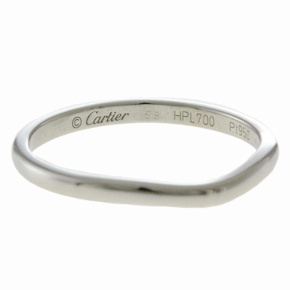 カルティエ CARTIER バレリーナ カーブ ウエディング リング・指輪 18