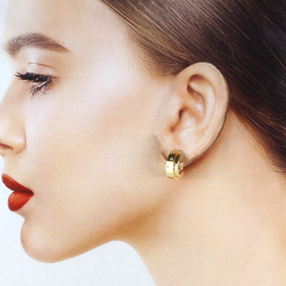 ぴえーる様 専用 ピアス K10イエローゴールド(地金)(四角/スクエア)[6251300101