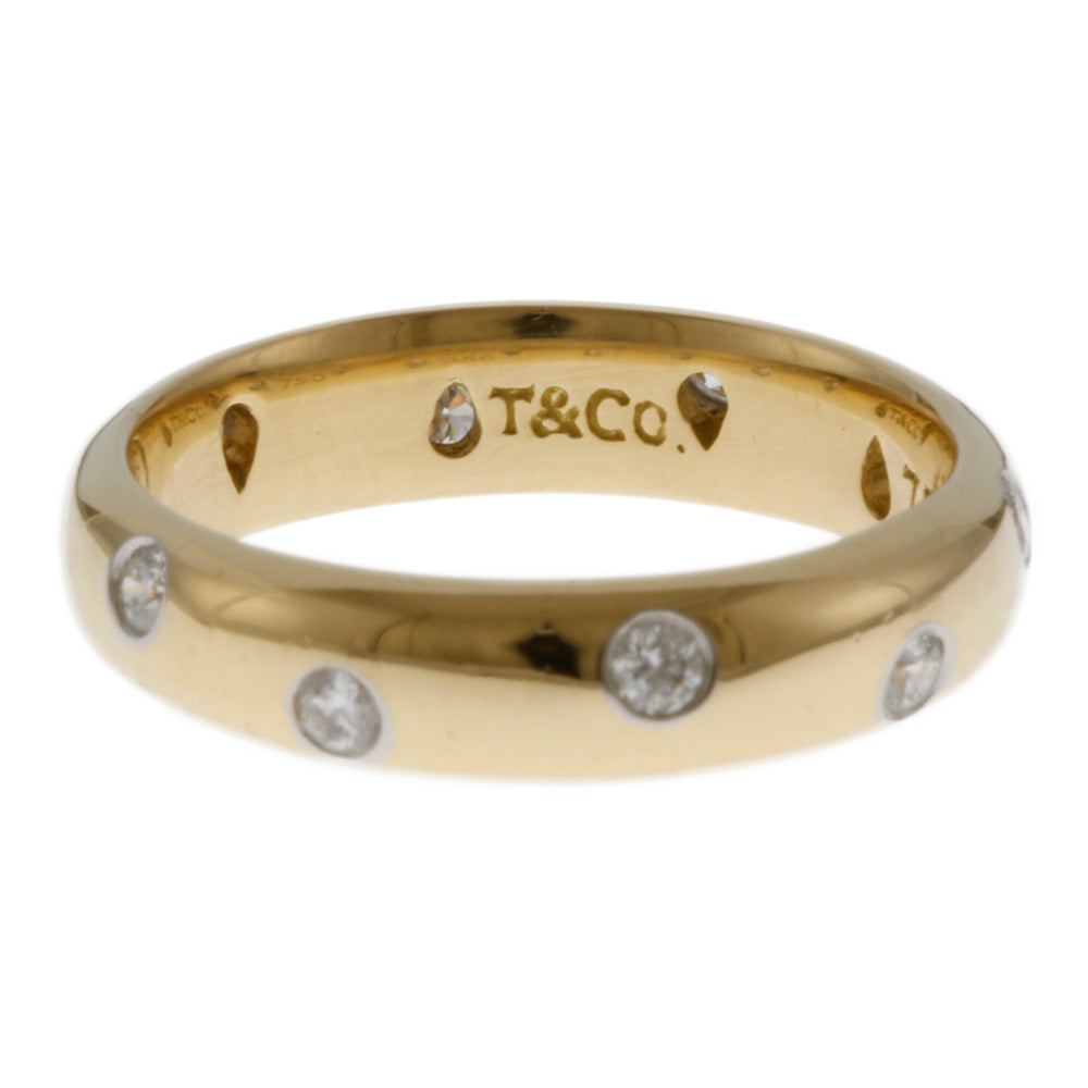 TIFFANY&Co. ティファニー ドッツ リング 指輪 9号 18金 K18イエロー