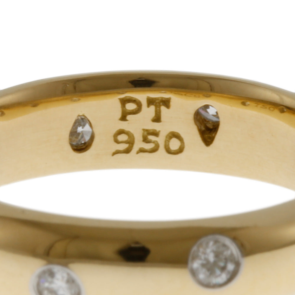 TIFFANY&Co. ティファニー ドッツ リング 指輪 9号 18金 K18イエロー