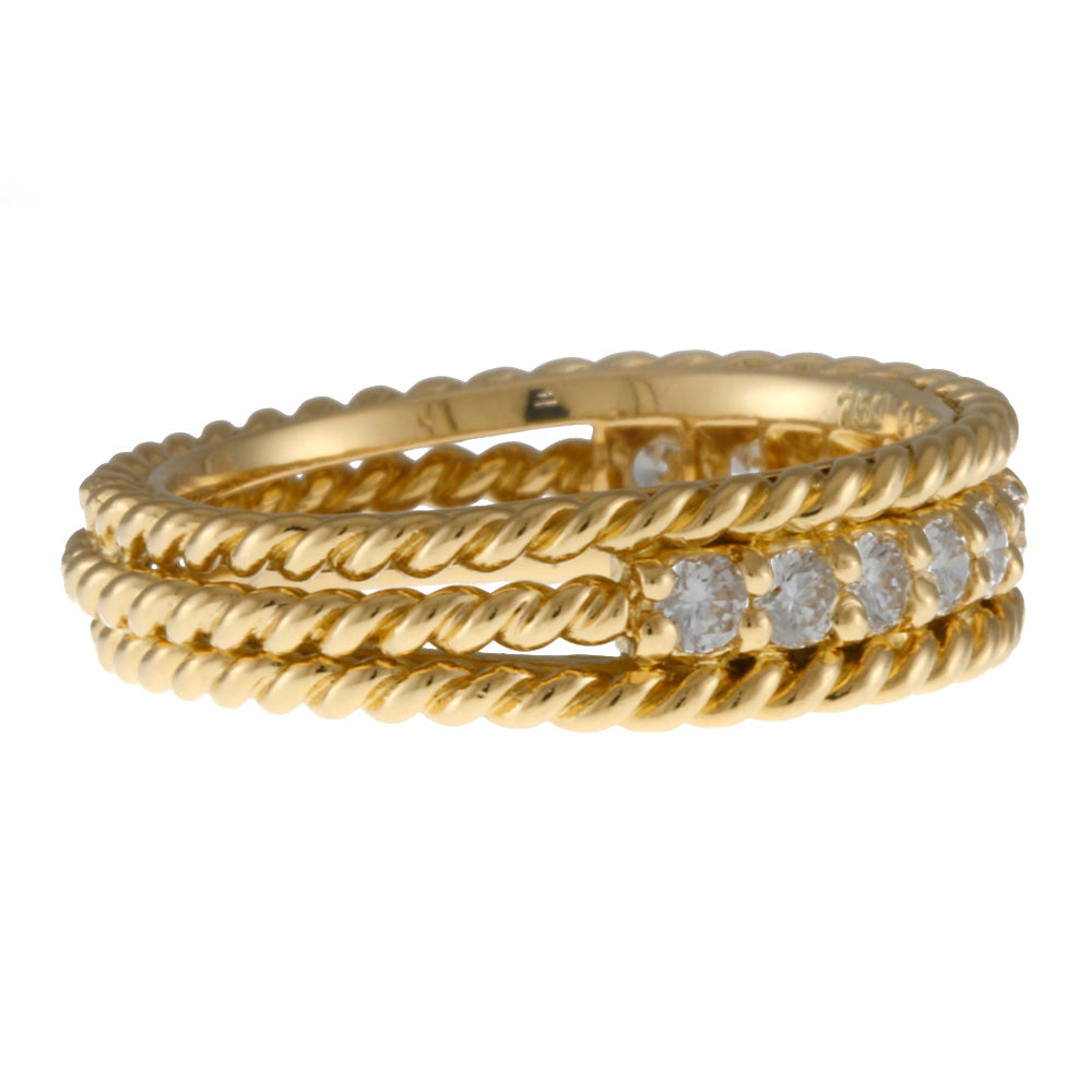 Dior ゴールドリング Christian Dior クリスチャンディオール リング 指輪 10号 18金