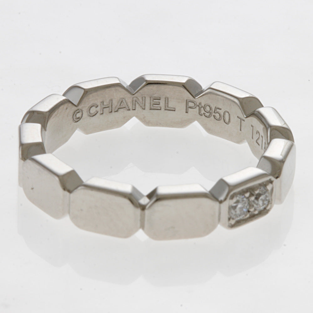 CHANEL シャネル プルミエール プロメス リング 指輪 7号 Pt950