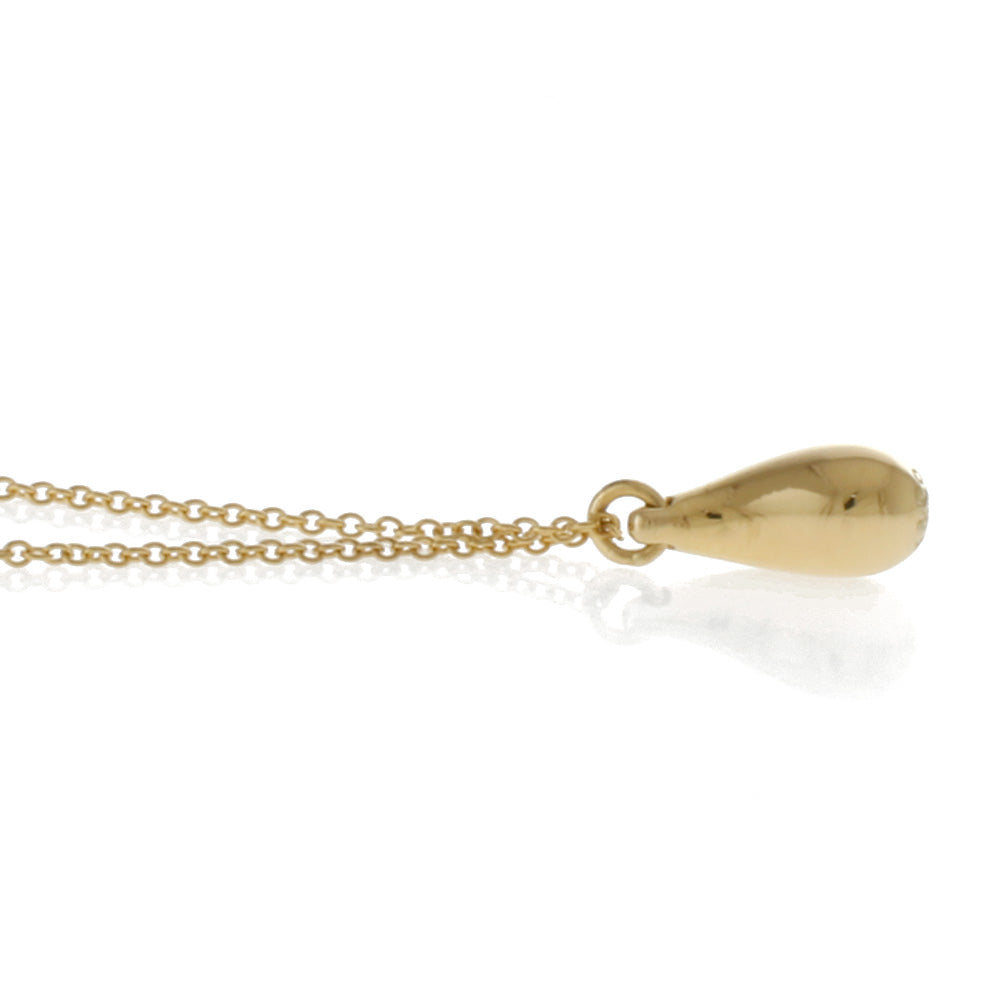 TIFFANY&Co. ティファニー ティアドロップ ネックレス 18金 K18
