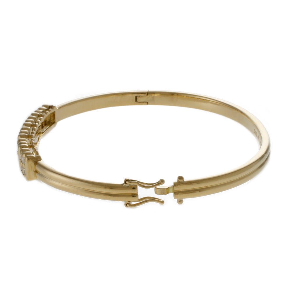 Dior ディオール バングル 18金 K18イエローゴールド