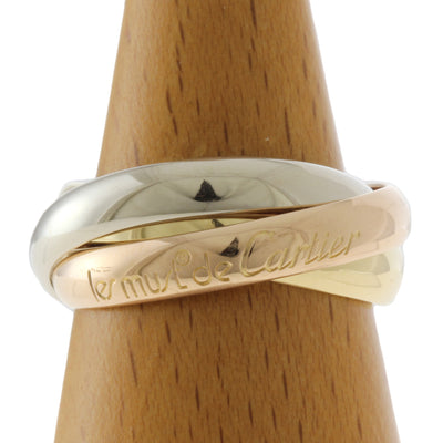 【gild】Cartier カルティエ クラシック トリニティ リング52 カルティエ CARTIER トリニティ ＃52 リング・指輪 12号 18金