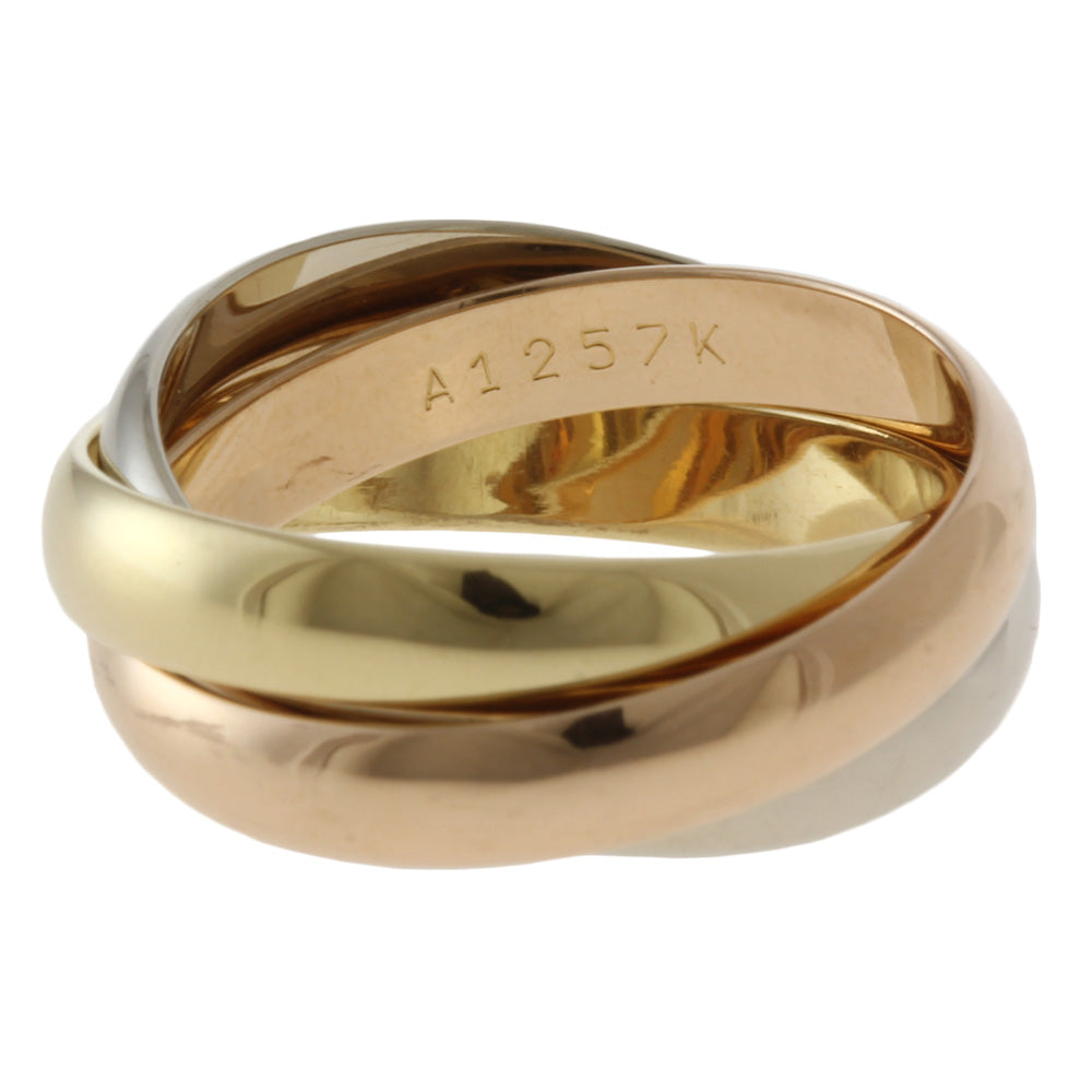 カルティエ CARTIER トリニティ ＃52 リング・指輪 12号 18金 K18