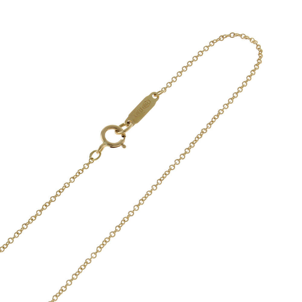 ティファニー TIFFANY&Co. ハートロック ネックレス 18金 K18イエロー