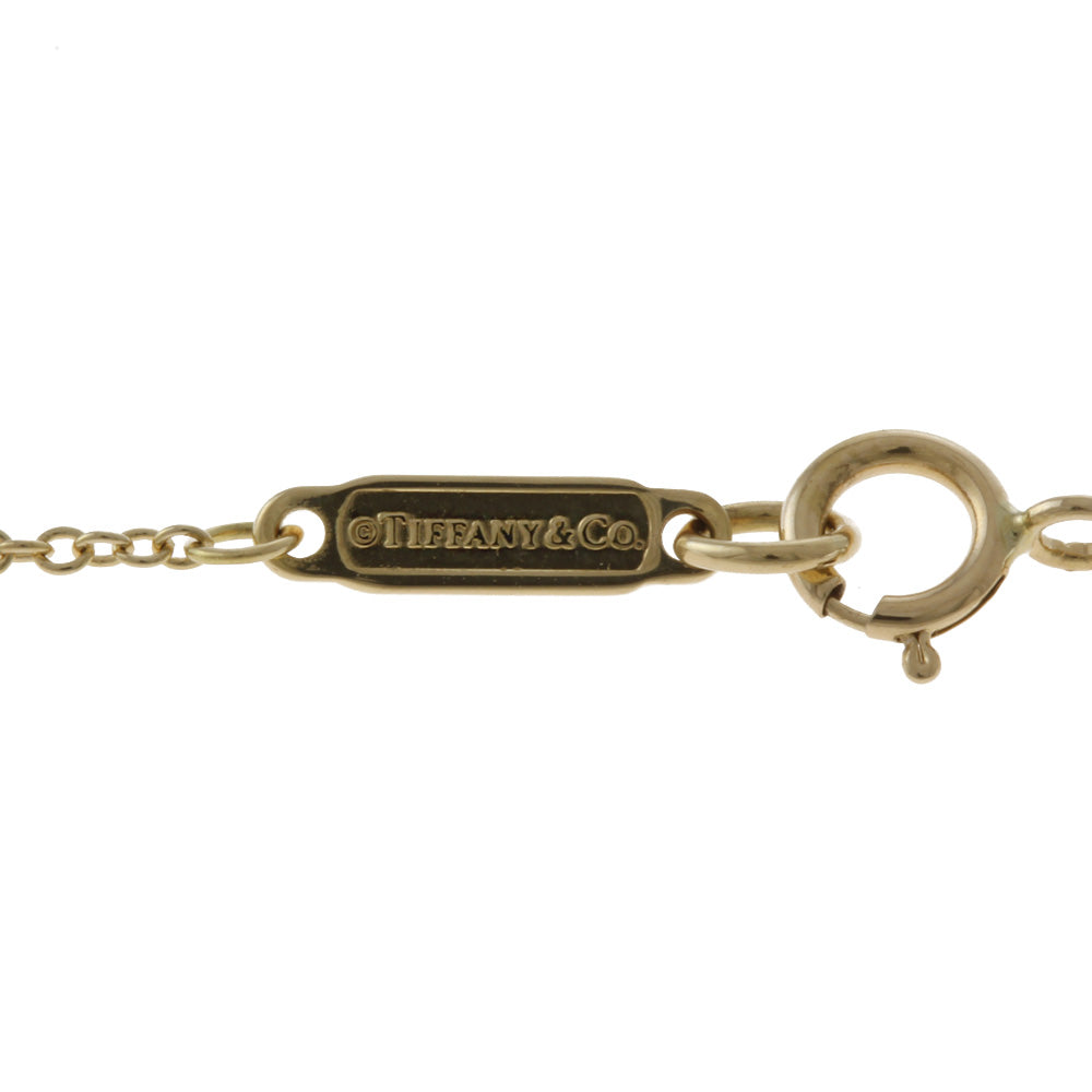 ティファニー TIFFANY&Co. ハートロック ネックレス 18金 K18イエロー